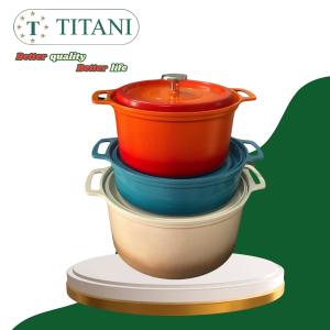 Bộ nồi NARUKO đáy từ  TITANI TPA-G3