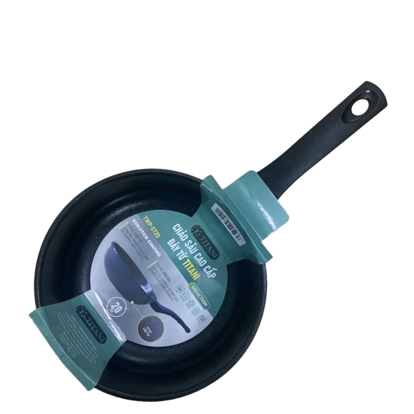 CHẢO SÂU CAO CẤP ĐÁY TỪ TITANI TWP-ST20
