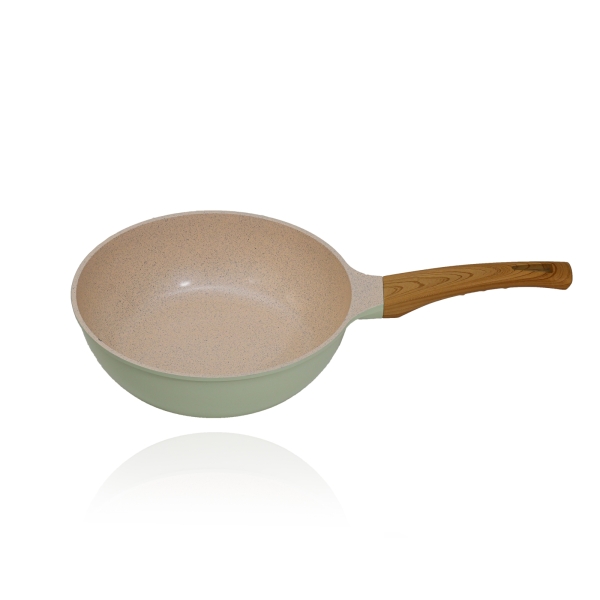 CHẢO SÂU CHỐNG DINH CERAMIC ĐÁY TỪ TITANI TWP-24WB
